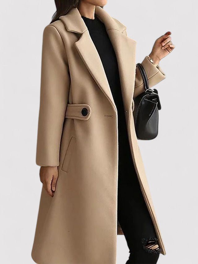 Elise | Belted Winter Wool Coat