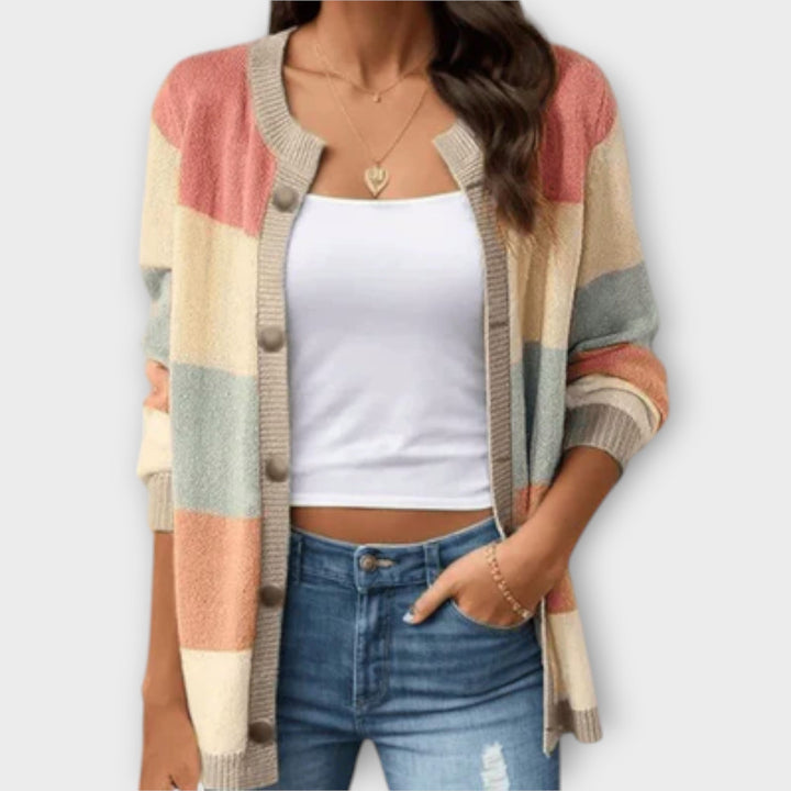 Lottenia | Striped Cardigan