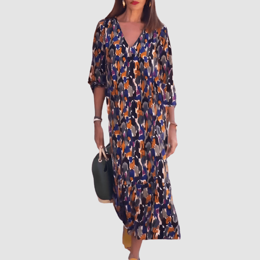 Frances | V-Neck Dress