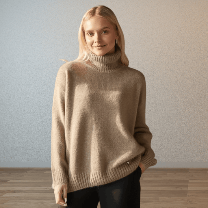 Amaya | Luxe Cashmere Turtleneck Sweater