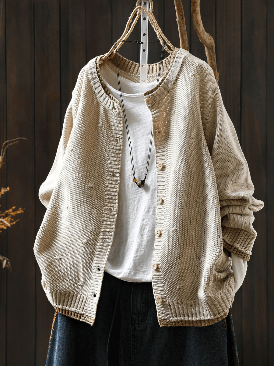 Isolde | Textured Cardigan