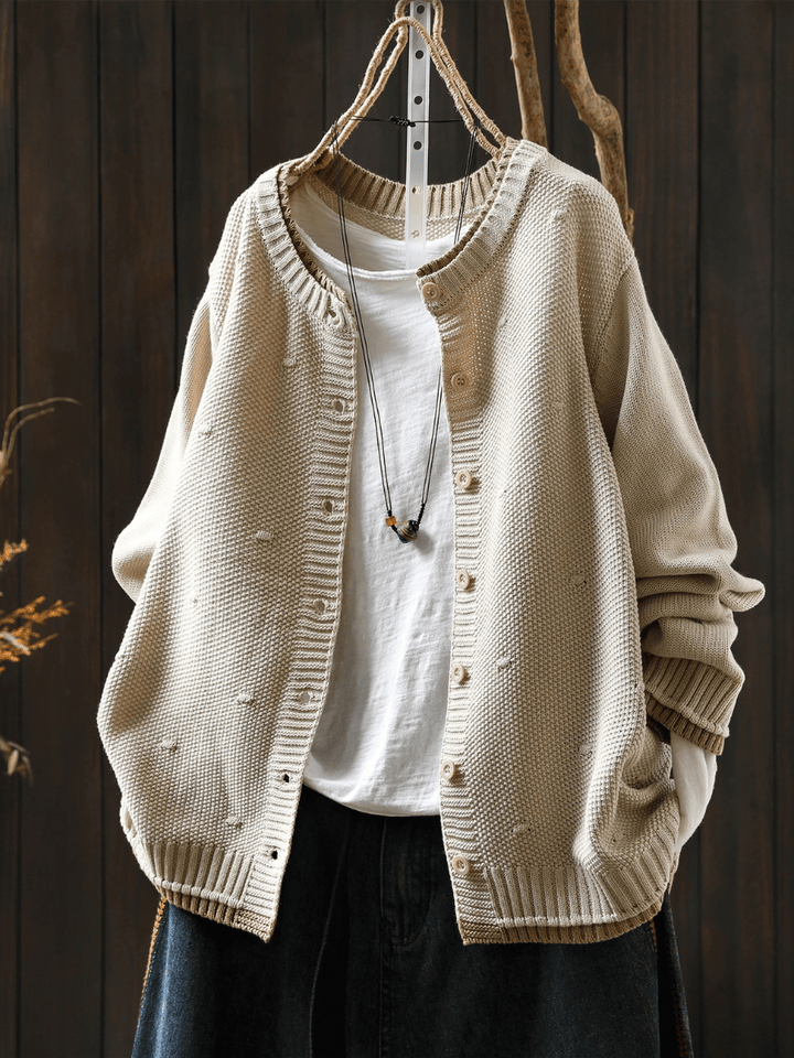 Isolde | Textured Cardigan