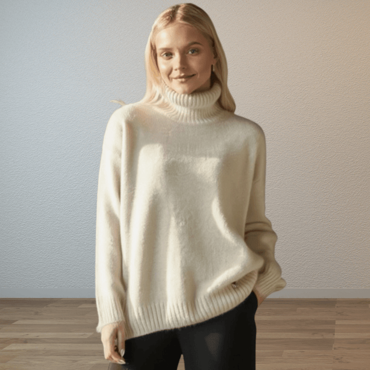 Amaya | Luxe Cashmere Turtleneck Sweater