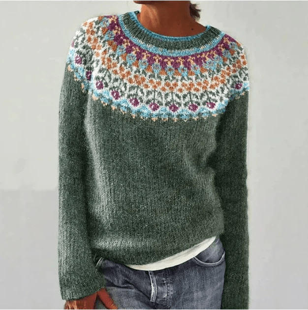 Lena | Scandinavian Knit Sweater