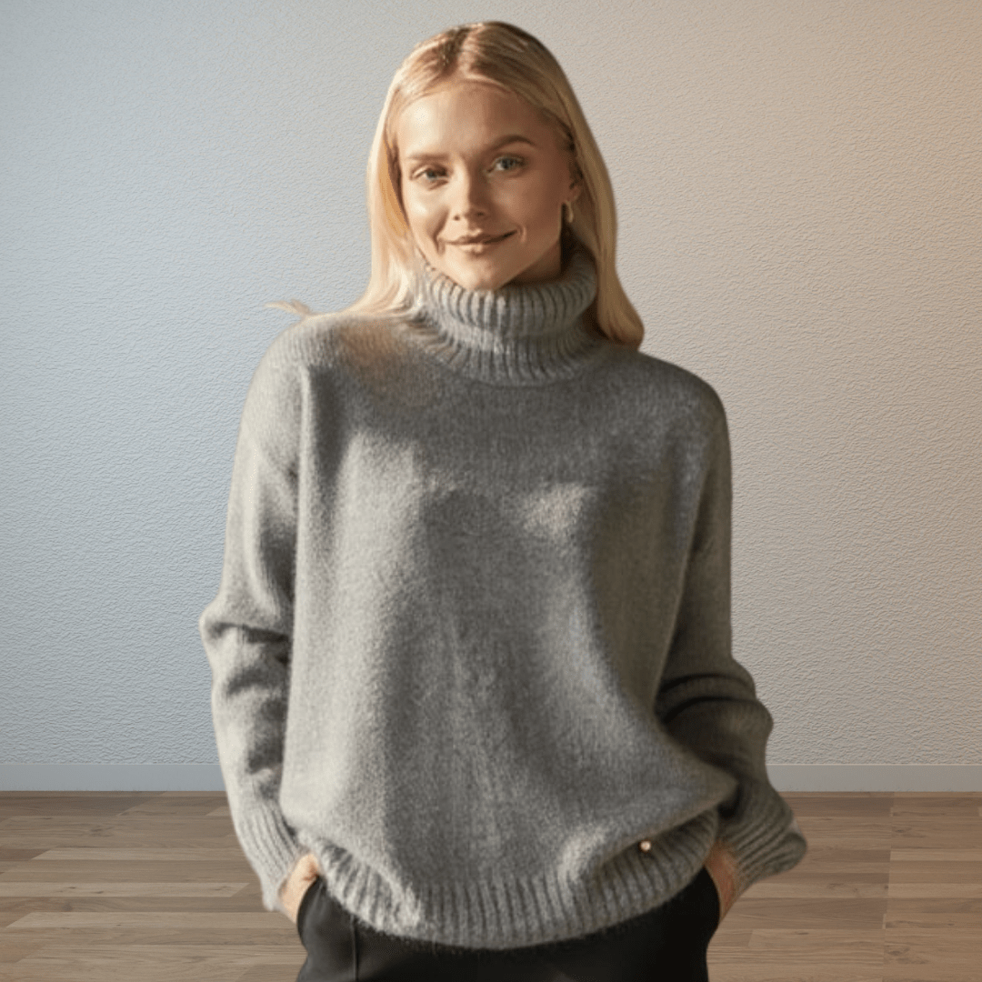Amaya | Luxe Cashmere Turtleneck Sweater