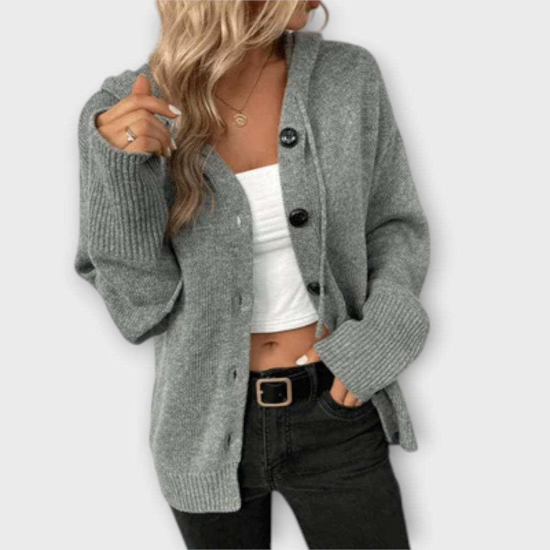 Brittan | Knitted Cardigan with Buttons