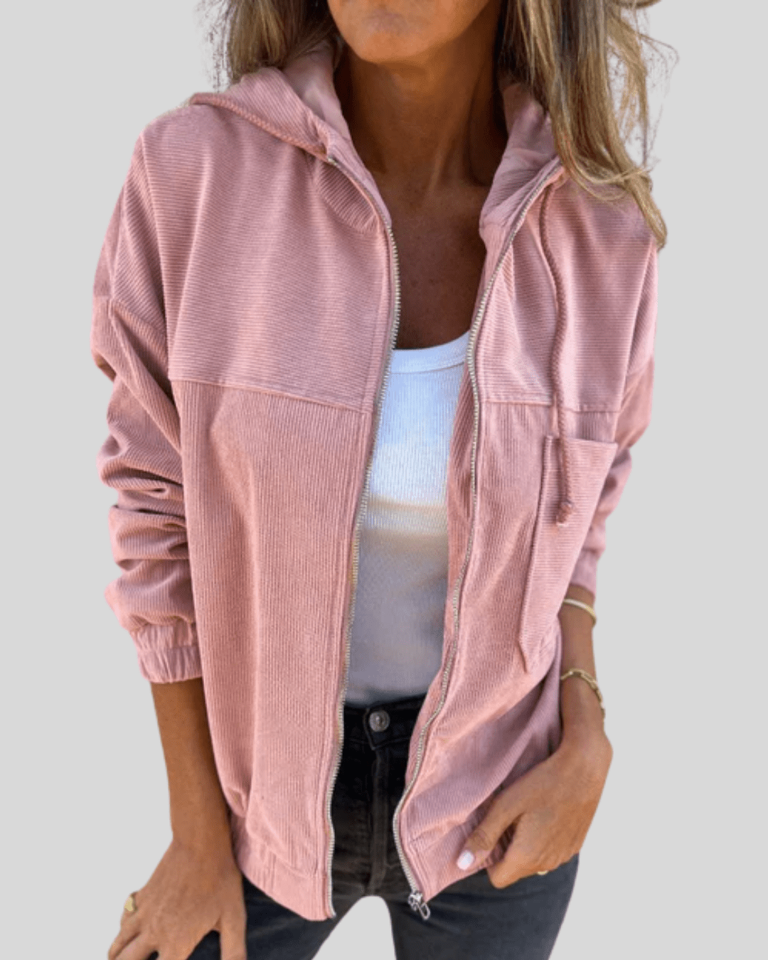 Mabel | Soft Zip-Up Vest