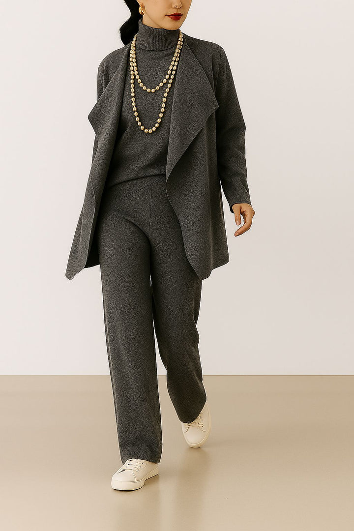 Diana Cardigan, Top & Pants Set