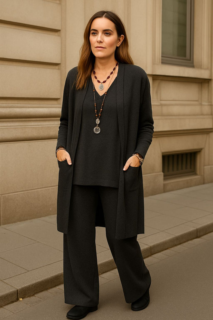 Julia Cardigan, Top & Pants
