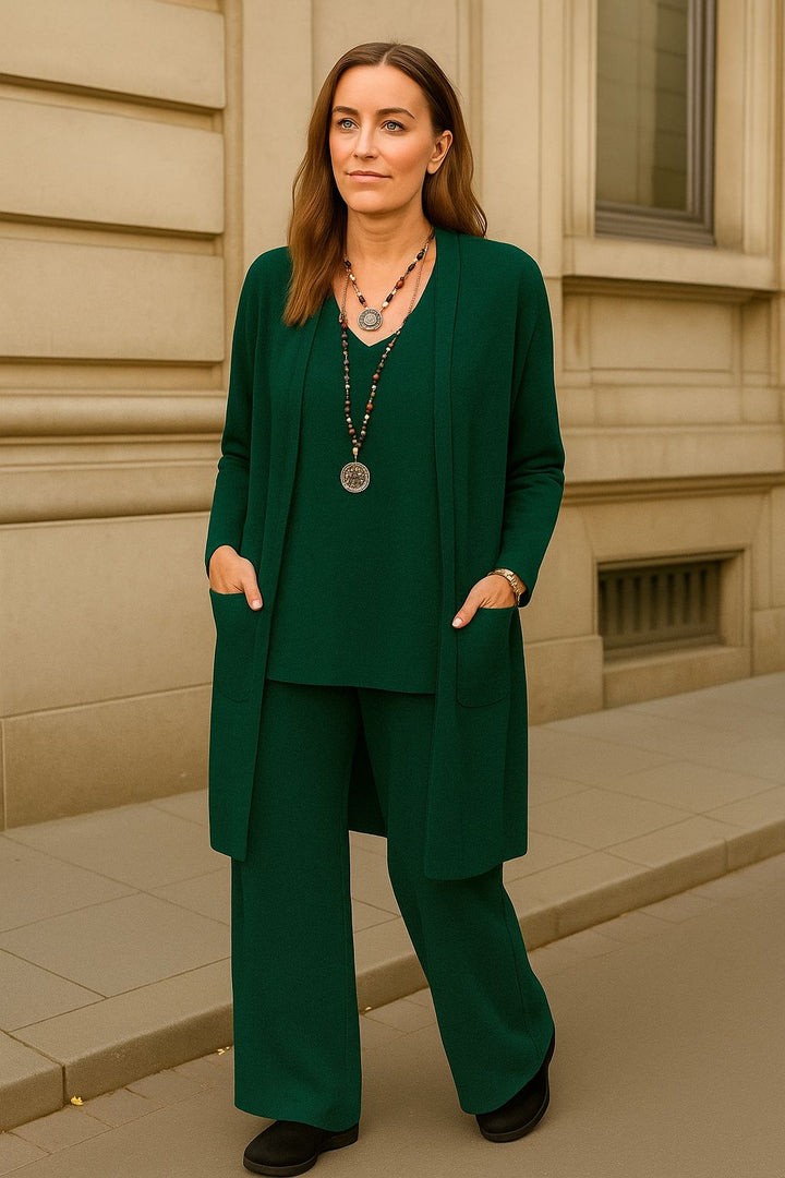 Julia Cardigan, Top & Pants