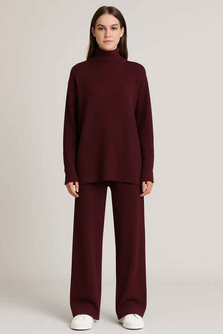 Barbara Turtleneck Top & Pants Set