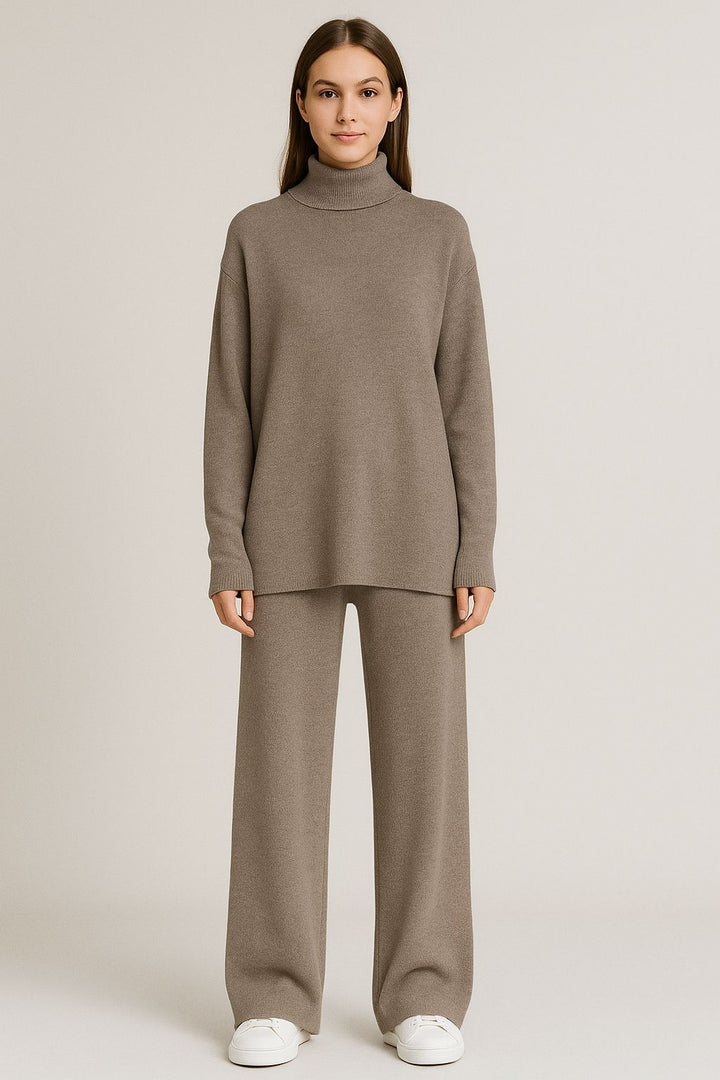 Barbara Turtleneck Top & Pants Set