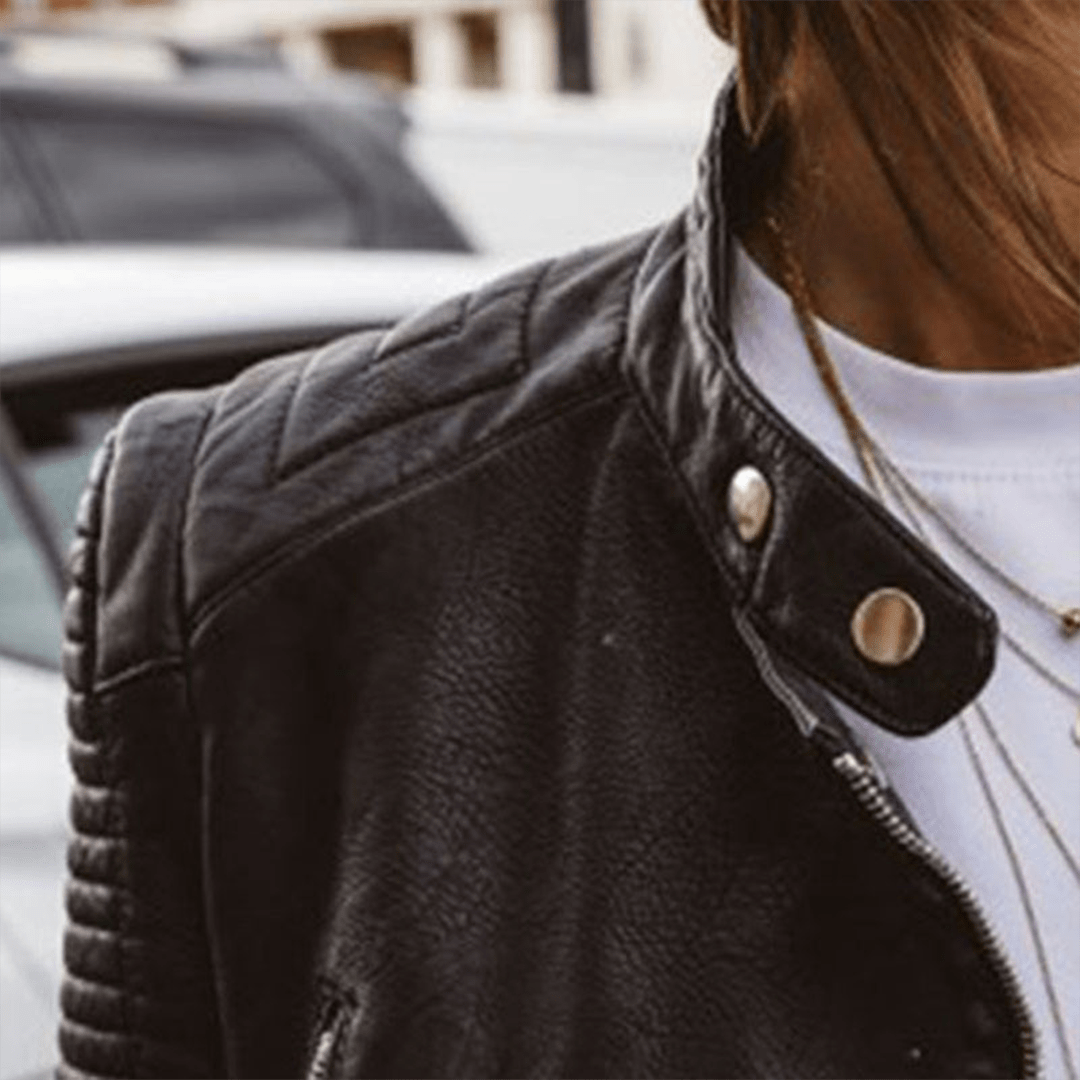 Janet | Genuine Leather Jacket