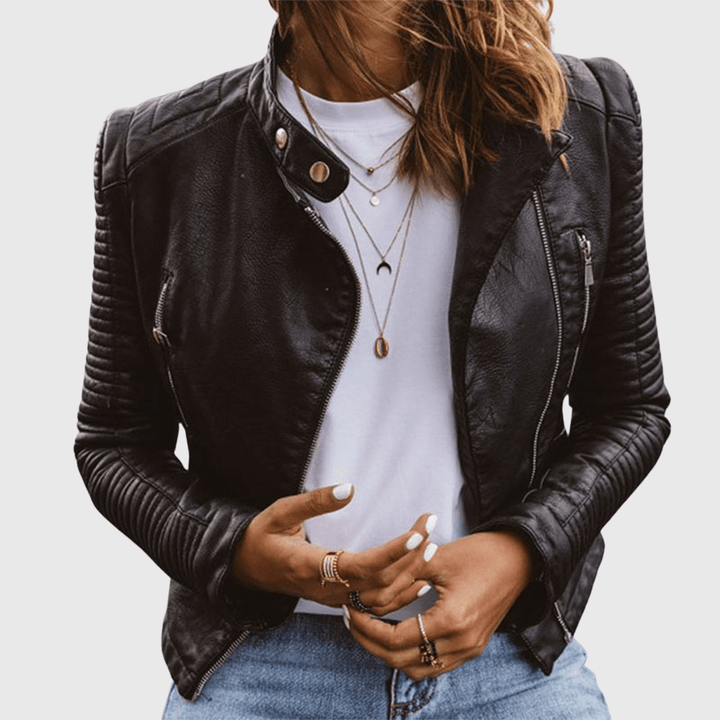 Janet | Genuine Leather Jacket