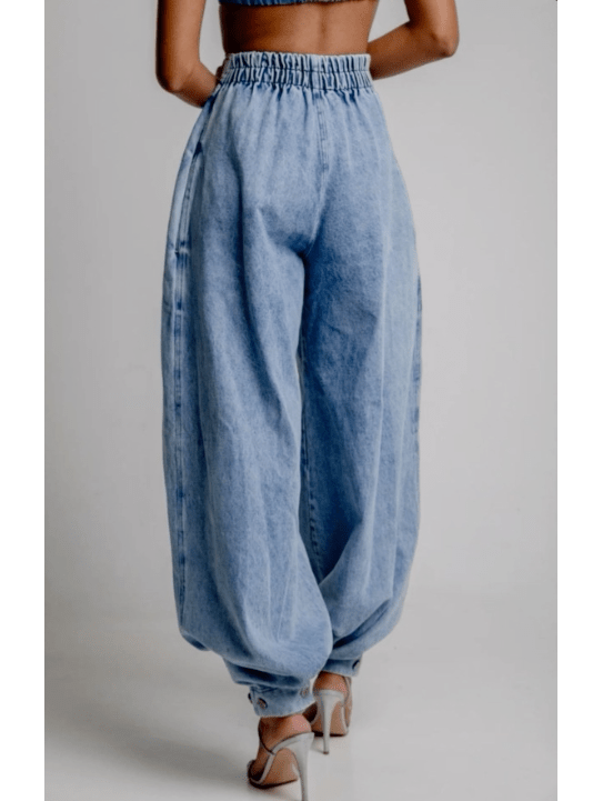 Una | High Waist Balloon Jeans