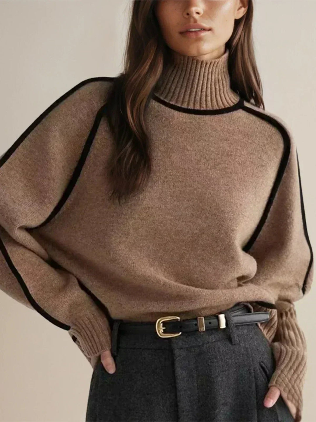 Donna | Elegant Turtleneck sweater