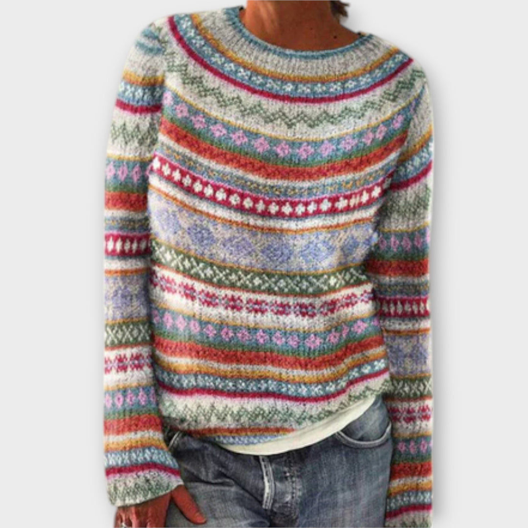 Aurora | Colorful Knit Sweater