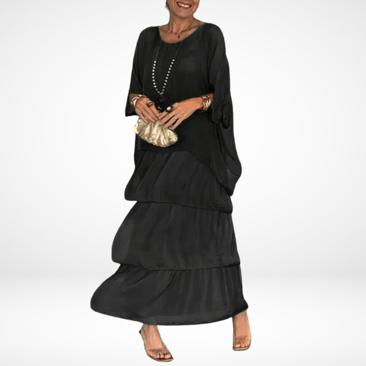 Hylda| Artistic Loose Maxi Dress