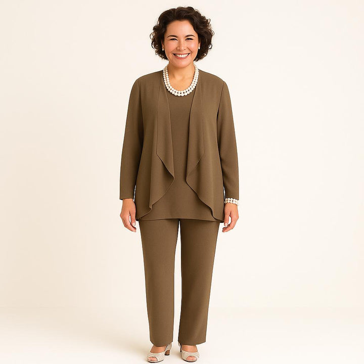 Mia Cardigan, Top & Pants Set