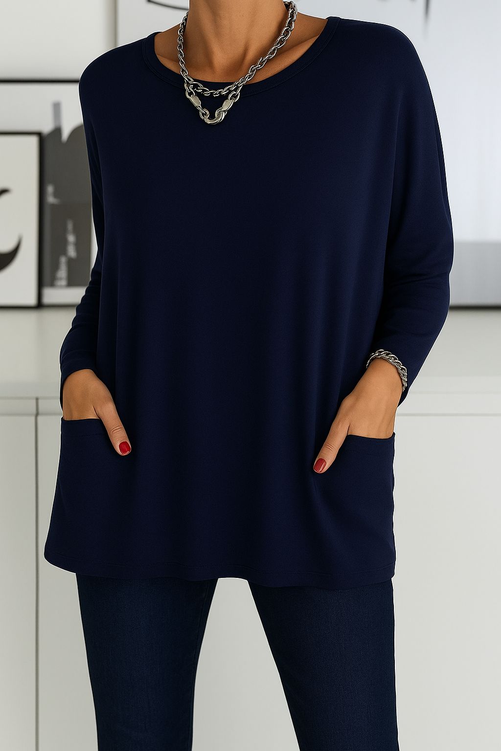 Clohe Long Oversized Top