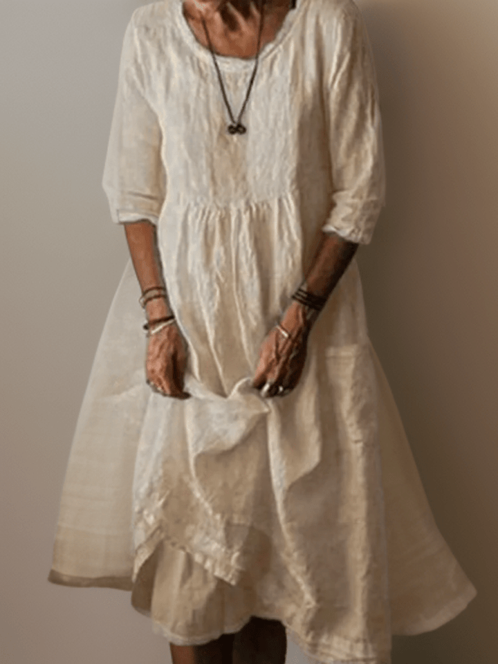 Adeline | Flowing Maxi Dress - Barbara & Late Benjamin