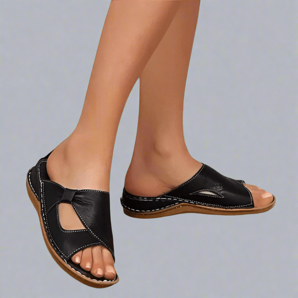 Aisha | Casual Slide Sandals - Barbara benjamin new york