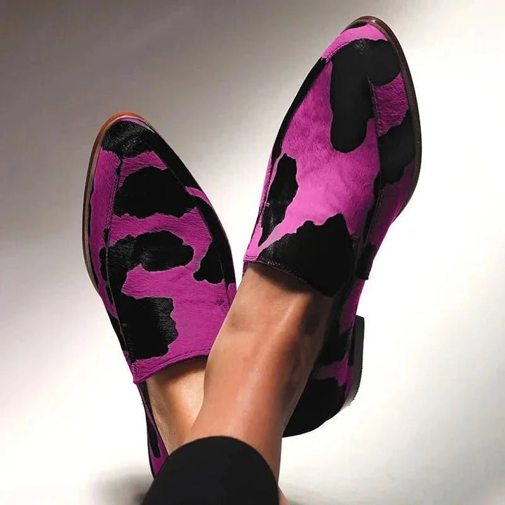 Alexandra | Statement Animal - Print Loafers - Barbara benjamin new york
