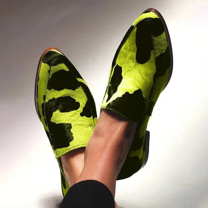 Alexandra | Statement Animal - Print Loafers - Barbara benjamin new york