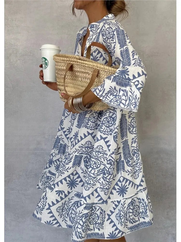 Amaya | Relaxed Tribal Dress - Barbara & Late Benjamin