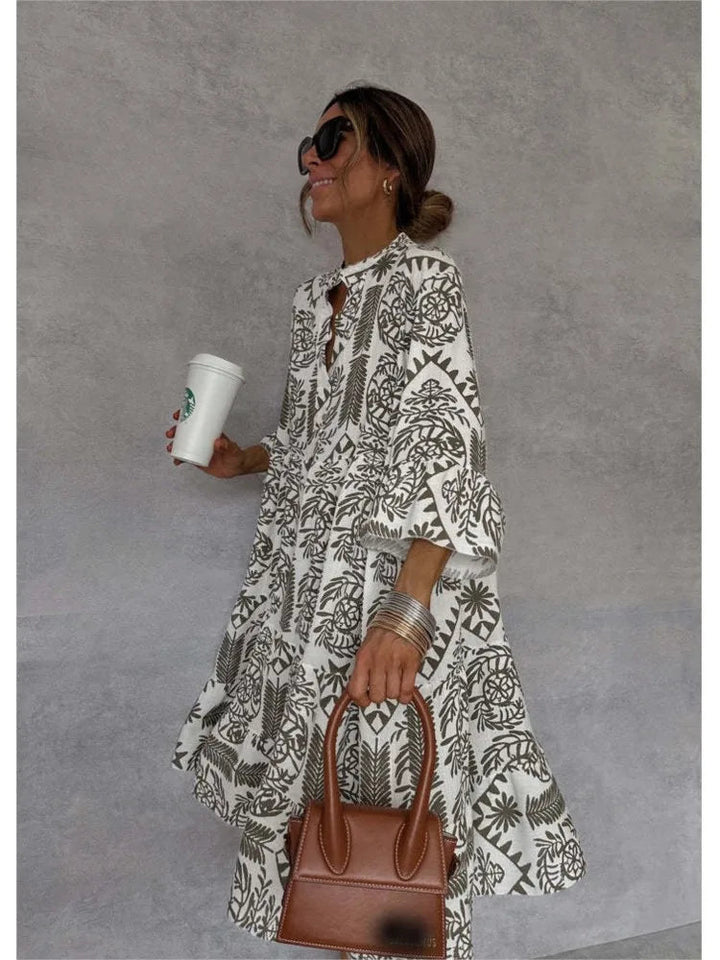 Amaya | Relaxed Tribal Dress - Barbara & Late Benjamin