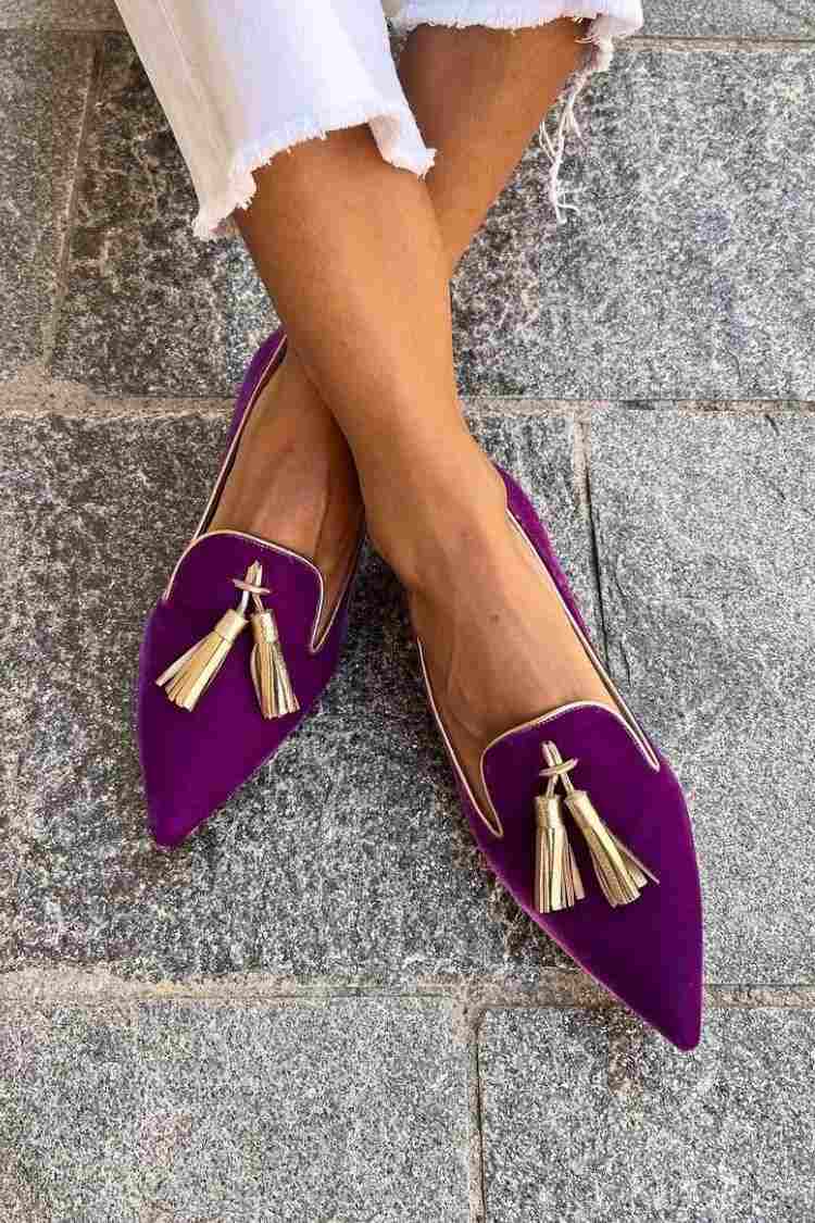 Amelie | Loafer With Elegant Tassels - Barbara benjamin new york
