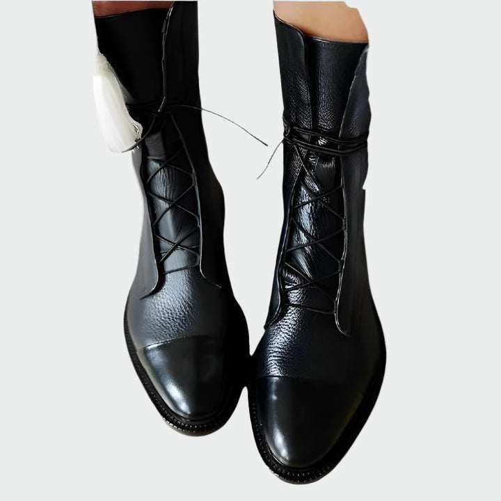 Amy | Orthopedic Leather Boots - Barbara benjamin new york