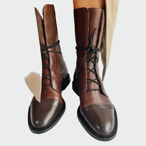 Amy | Orthopedic Leather Boots - Barbara benjamin new york