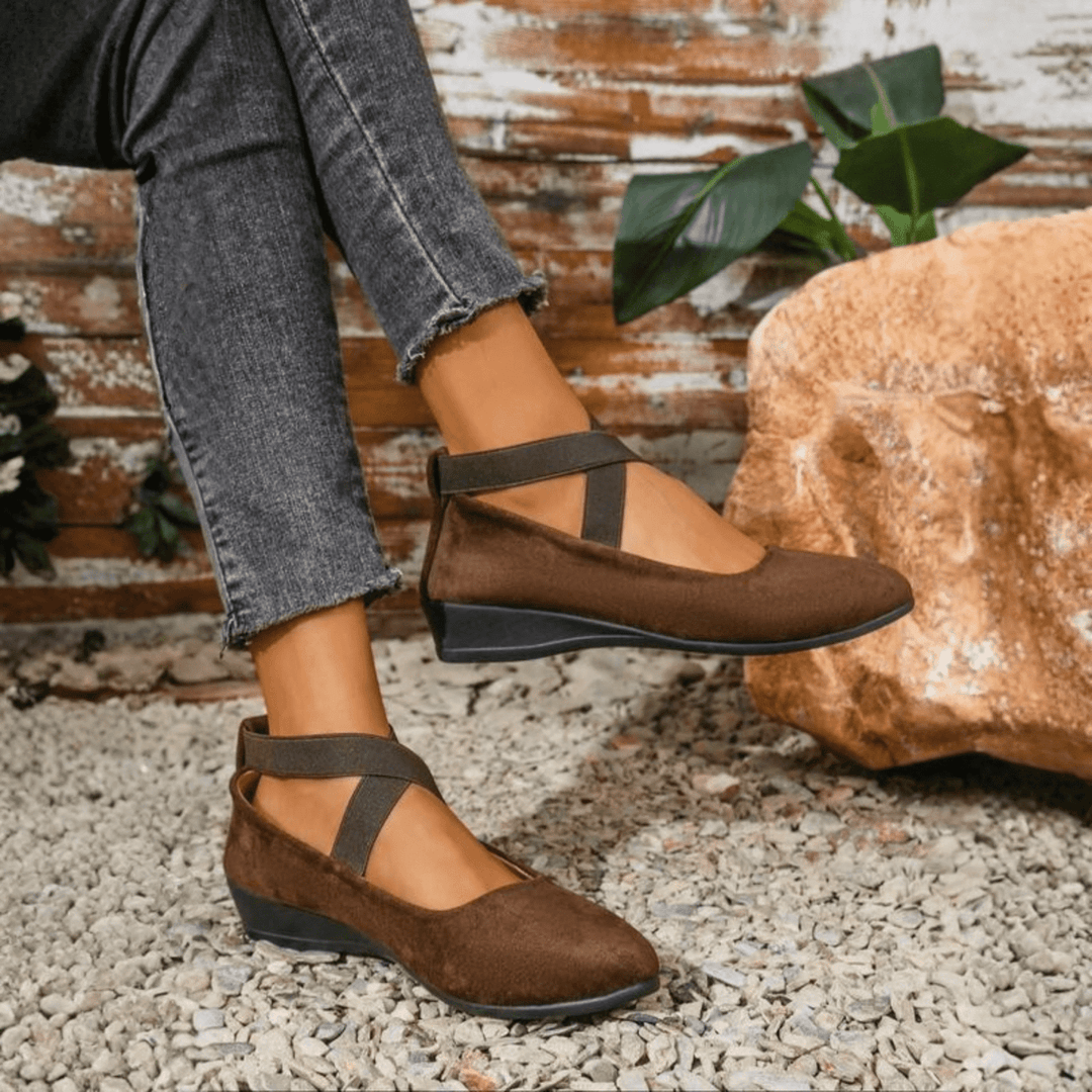 Angel™ - Wedge Slip - On Shoes - Barbara benjamin new york