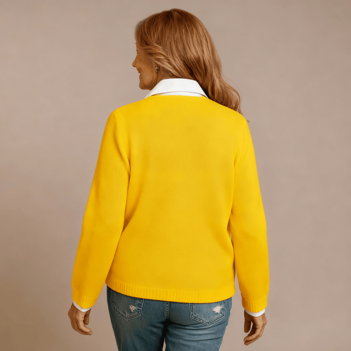 Anna | Art Printed Cardigan - Barbara benjamin new york