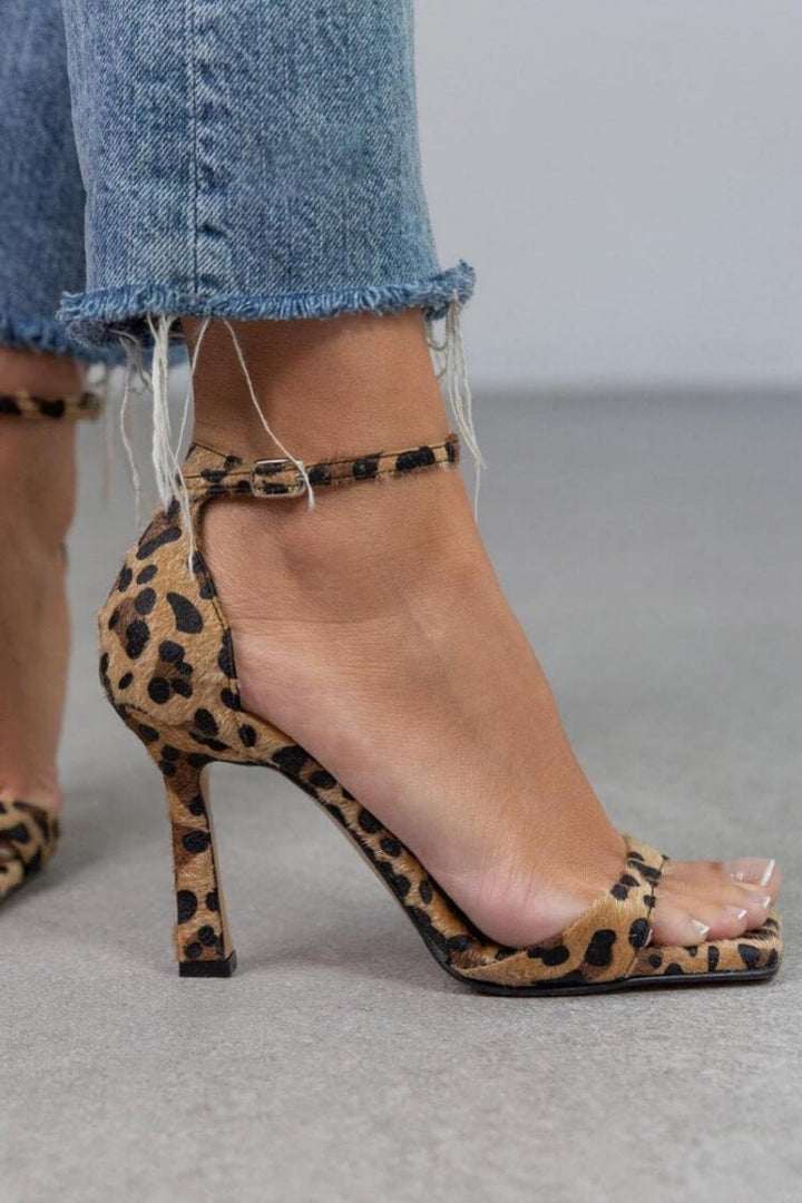 April | Leopard Print Heels - Barbara benjamin new york