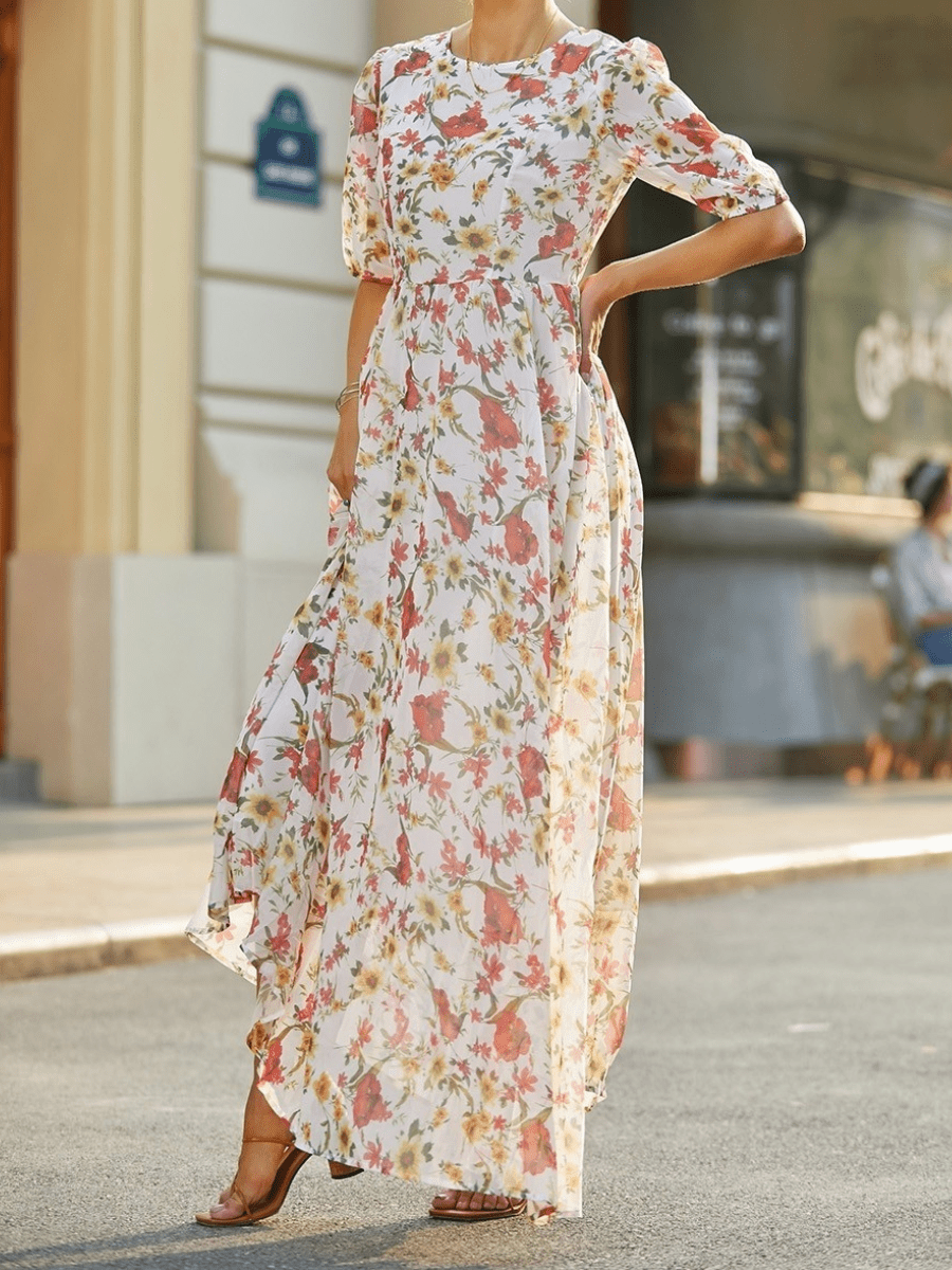 Ariane | Romantic Maxi Dress - Barbara & Late Benjamin