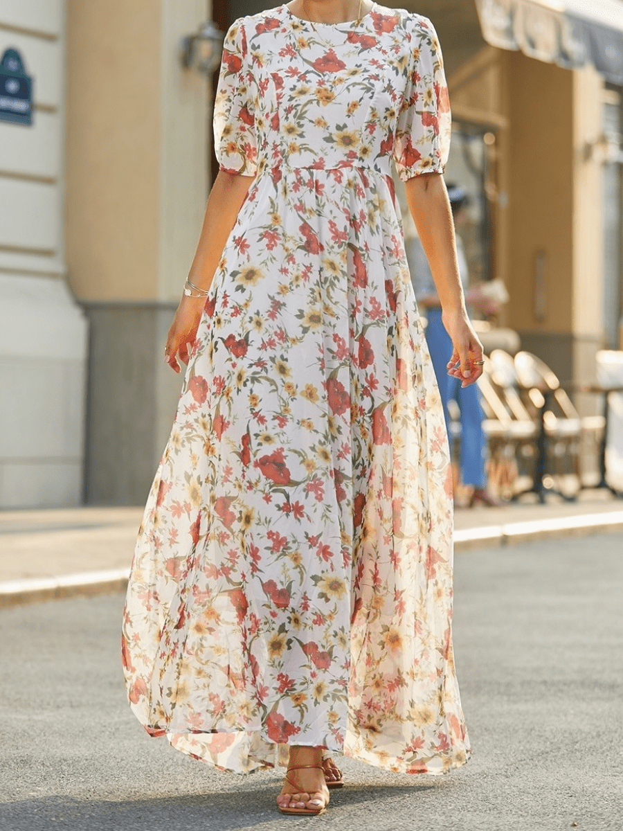 Ariane | Romantic Maxi Dress - Barbara & Late Benjamin