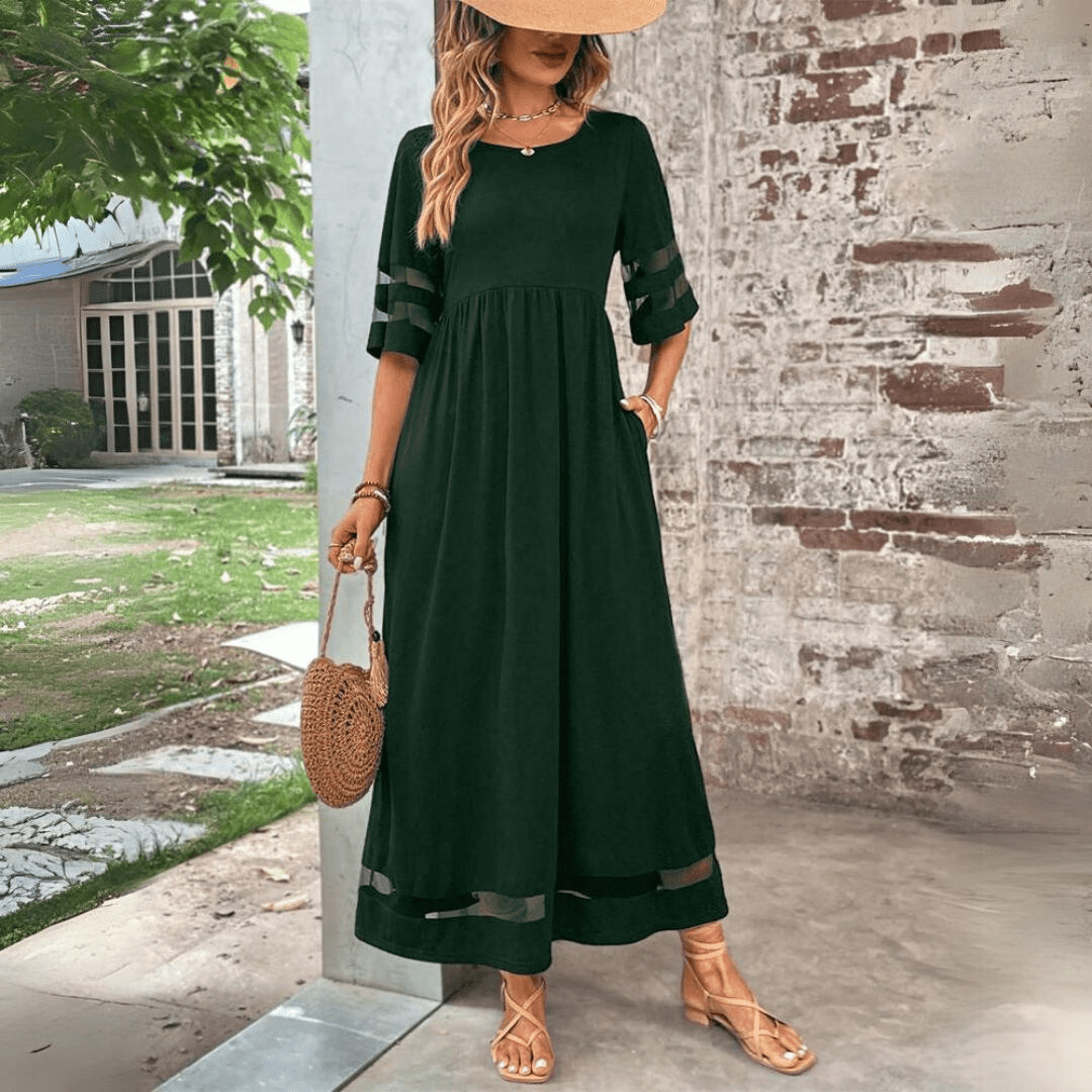 Aubrey™ – Flattering Tummy - Smoothing Midi Dress - Barbara & Late Benjamin
