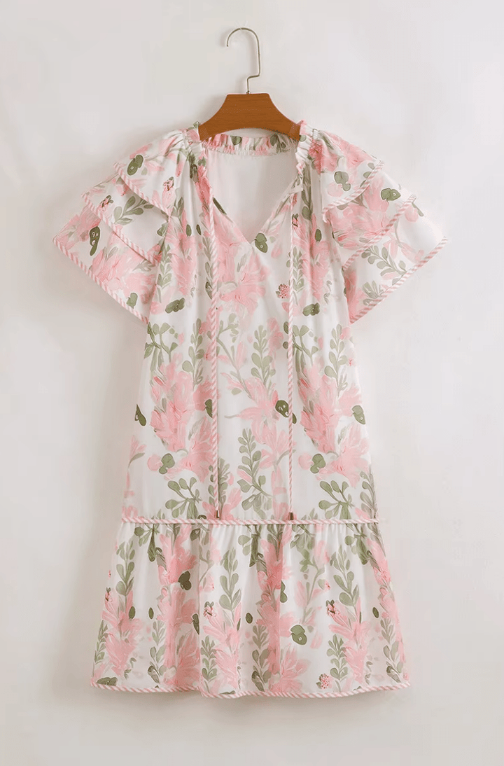 Aura | Blush Mini Dress - Barbara & Late Benjamin