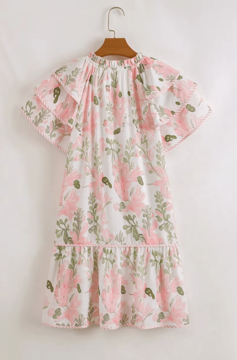 Aura | Blush Mini Dress - Barbara & Late Benjamin