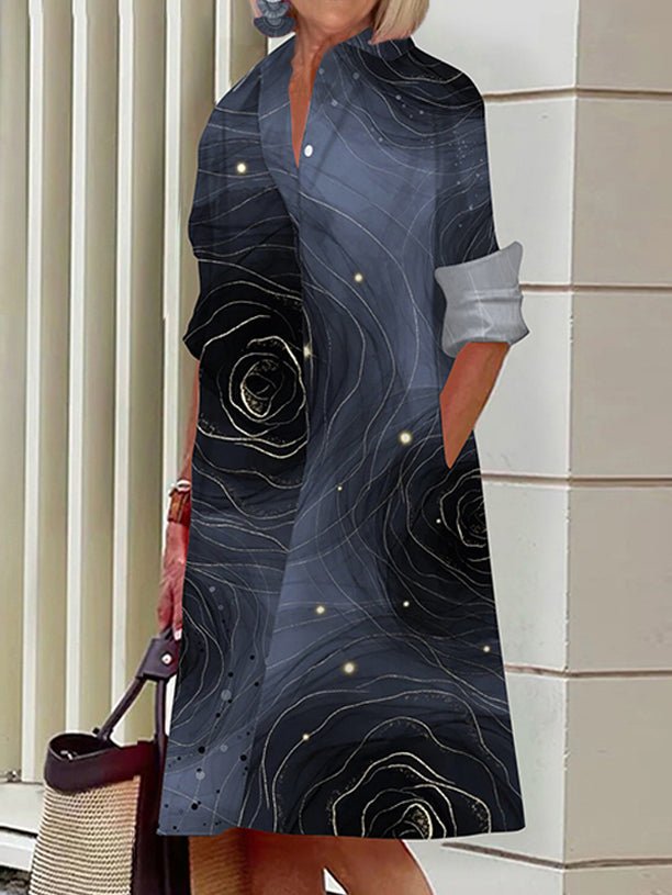 Ayah | Delicate Shirt Dress - Barbara & Late Benjamin