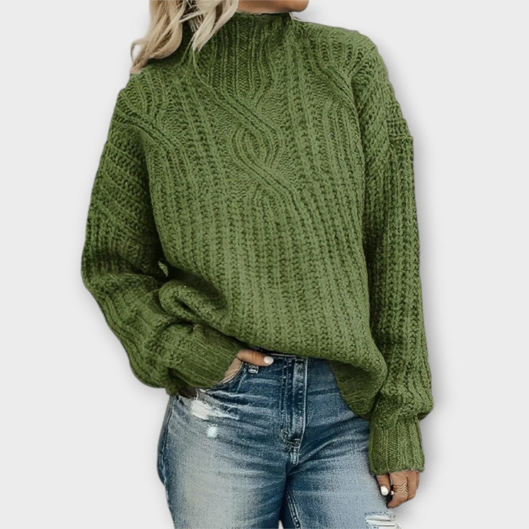 Barbara | Cozy Knit Sweater - Barbara benjamin new york