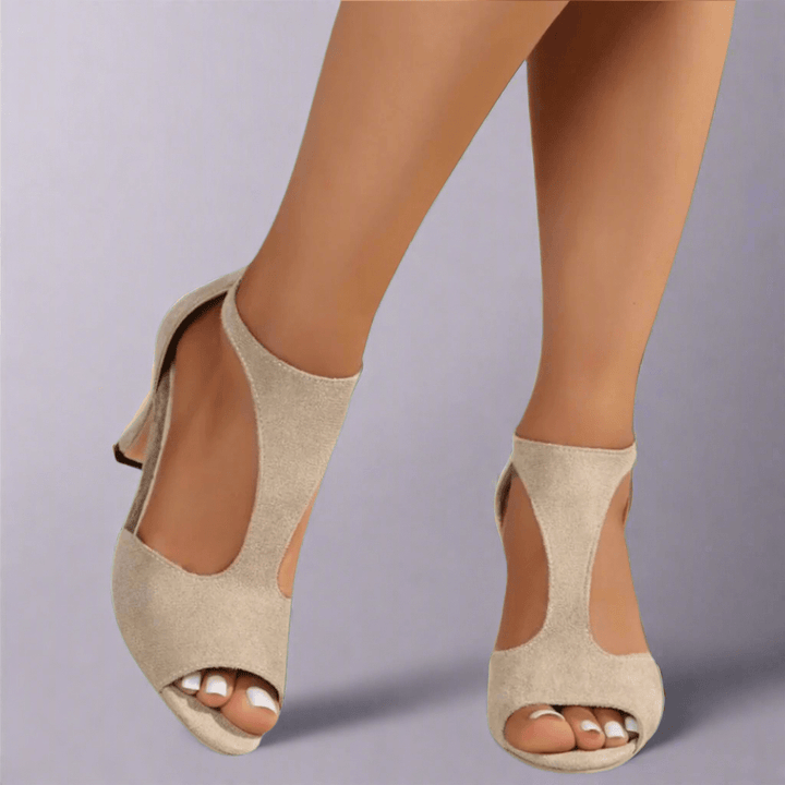 Barbara | Cutout Peep Toe Heels - Barbara benjamin new york
