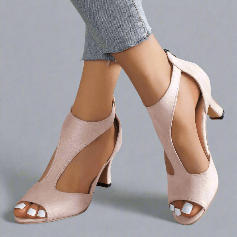 Barbara | Cutout Peep Toe Heels - Barbara benjamin new york
