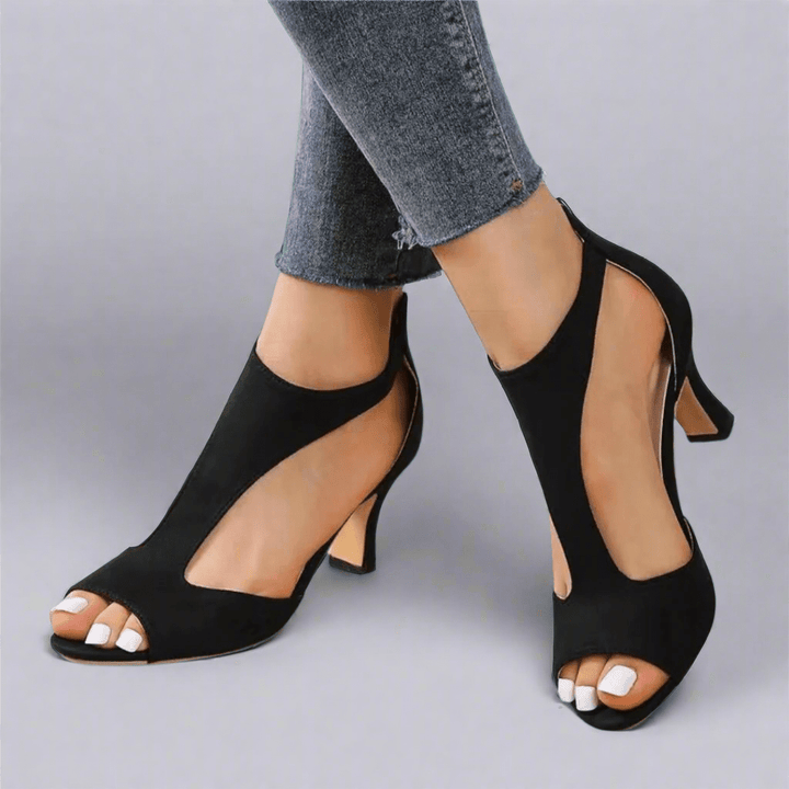 Barbara | Cutout Peep Toe Heels - Barbara benjamin new york