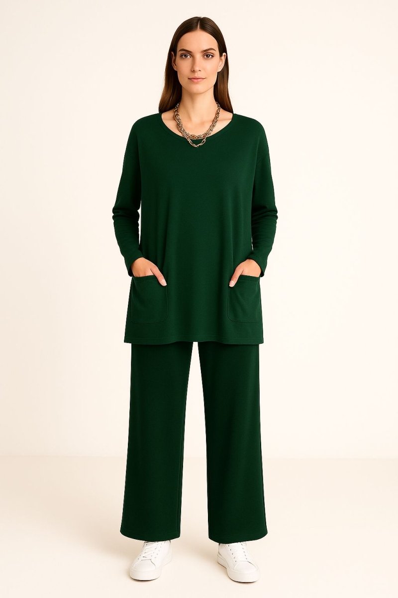 Barbara Long Top & Pants Set