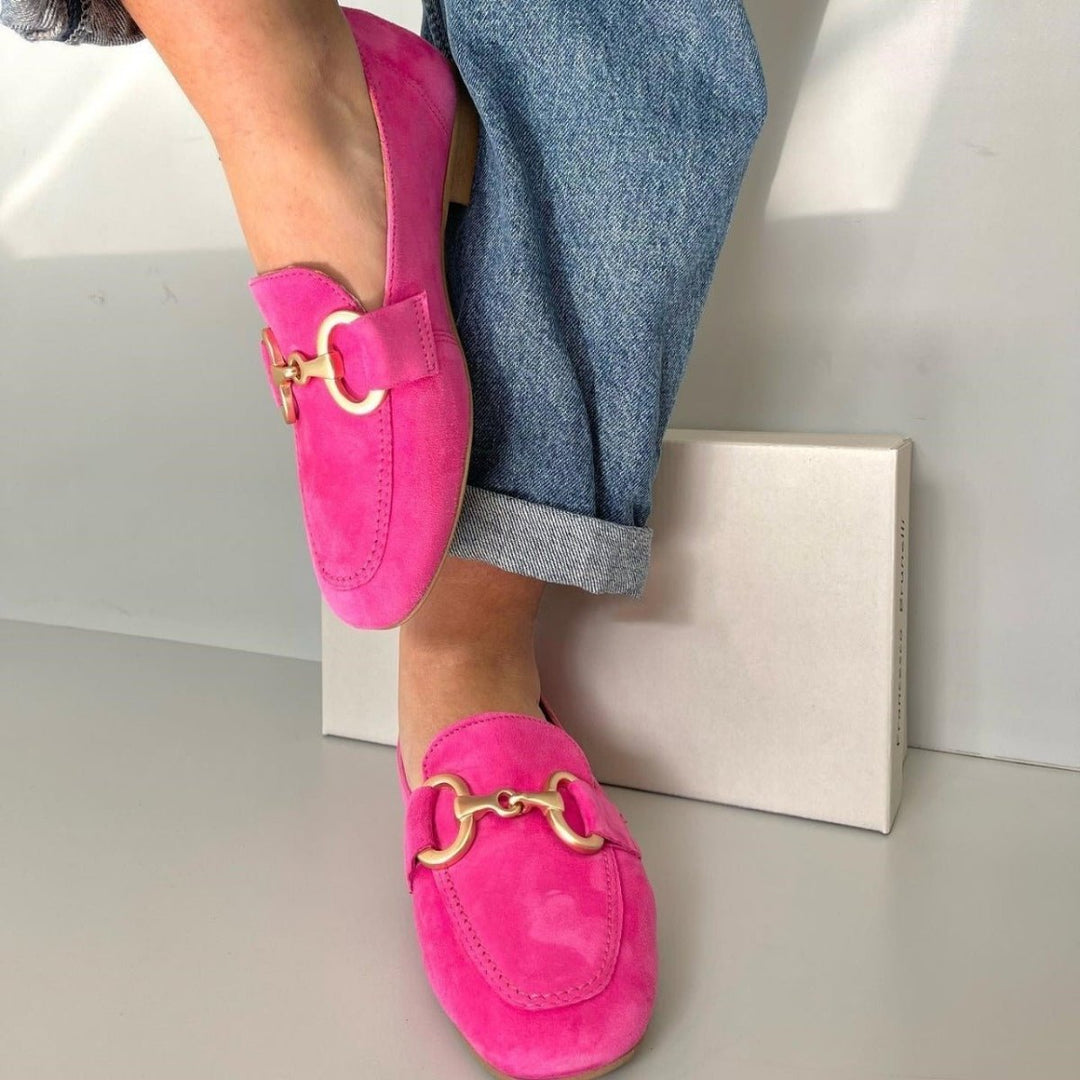 Belinda | Chic Loafers With Gold Detail - Barbara benjamin new york