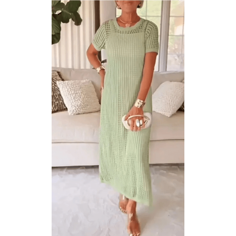 Bethany™ Cut - Out Long Maxi Dress + Free Inner Dress - Barbara & Late Benjamin