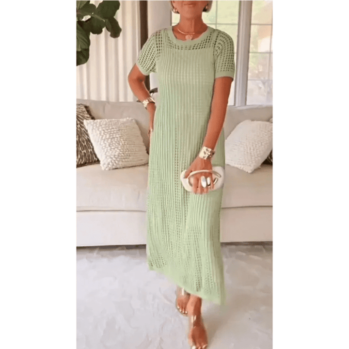 Bethany™ Cut - Out Long Maxi Dress + Free Inner Dress - Barbara & Late Benjamin